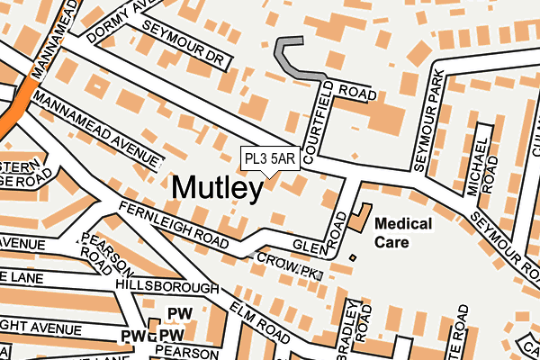 Map of ETAILING LTD at local scale