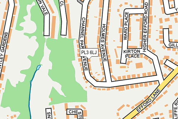 PL3 6LJ map - OS OpenMap – Local (Ordnance Survey)