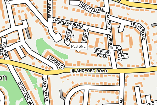 PL3 6NL map - OS OpenMap – Local (Ordnance Survey)