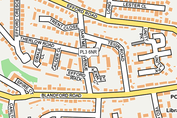 PL3 6NR map - OS OpenMap – Local (Ordnance Survey)