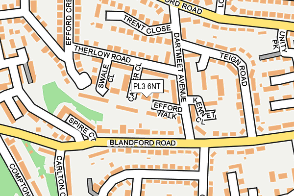 PL3 6NT map - OS OpenMap – Local (Ordnance Survey)