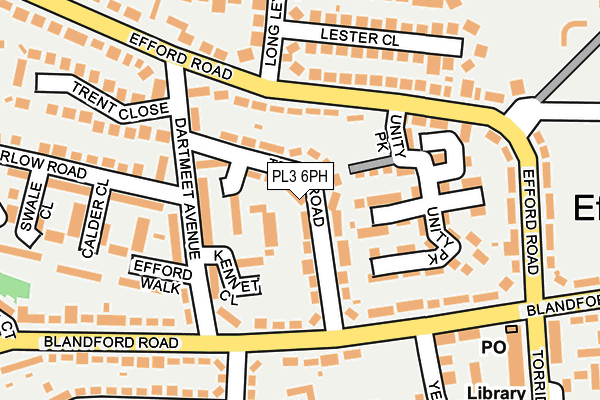 PL3 6PH map - OS OpenMap – Local (Ordnance Survey)
