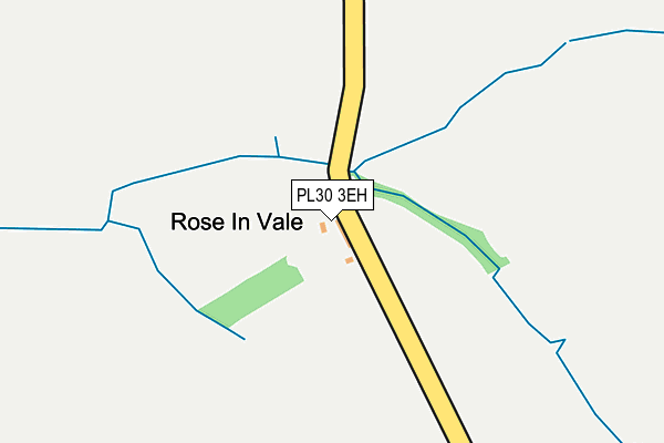 PL30 3EH map - OS OpenMap – Local (Ordnance Survey)
