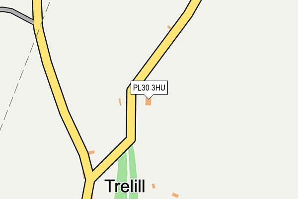 PL30 3HU map - OS OpenMap – Local (Ordnance Survey)