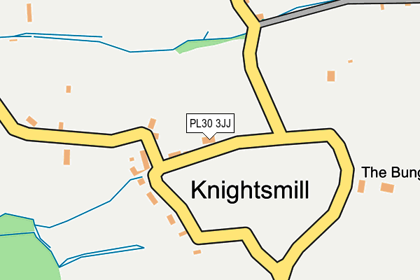 PL30 3JJ map - OS OpenMap – Local (Ordnance Survey)