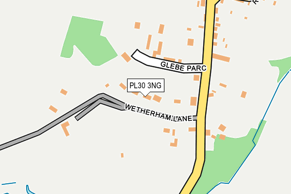 PL30 3NG map - OS OpenMap – Local (Ordnance Survey)