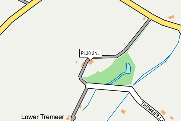 PL30 3NL map - OS OpenMap – Local (Ordnance Survey)