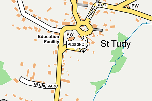 PL30 3NQ map - OS OpenMap – Local (Ordnance Survey)