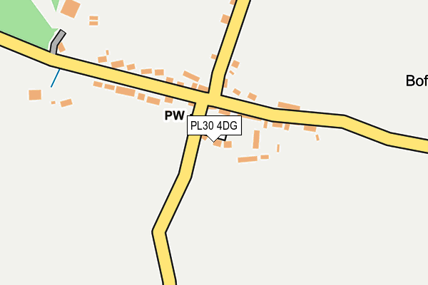 PL30 4DG map - OS OpenMap – Local (Ordnance Survey)