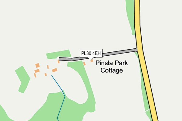 PL30 4EH map - OS OpenMap – Local (Ordnance Survey)