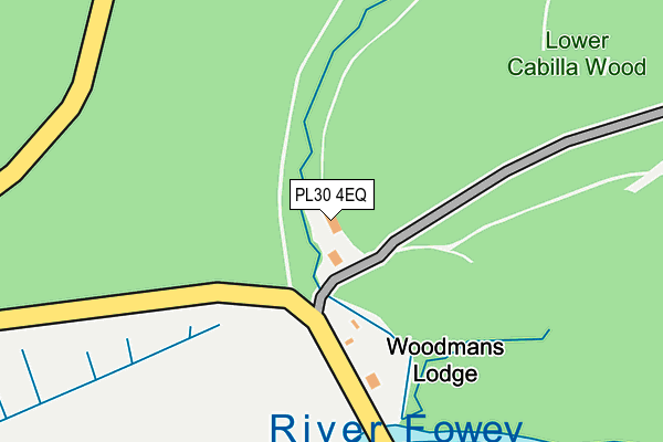 PL30 4EQ map - OS OpenMap – Local (Ordnance Survey)