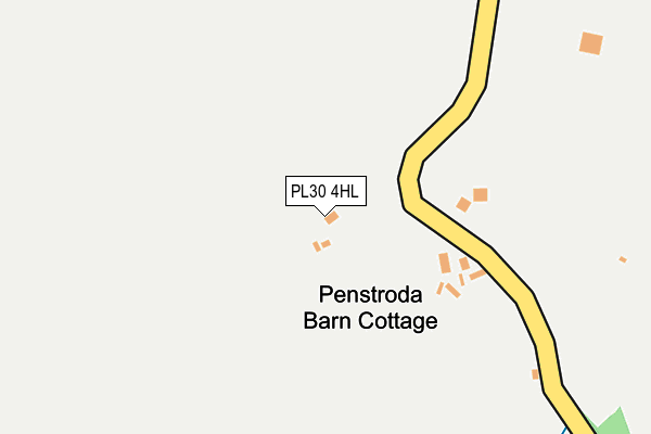 PL30 4HL map - OS OpenMap – Local (Ordnance Survey)