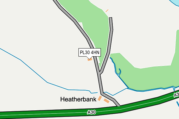 PL30 4HN map - OS OpenMap – Local (Ordnance Survey)