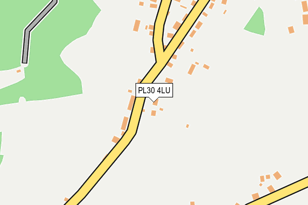 PL30 4LU map - OS OpenMap – Local (Ordnance Survey)