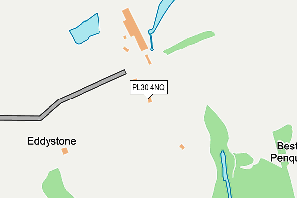 PL30 4NQ map - OS OpenMap – Local (Ordnance Survey)