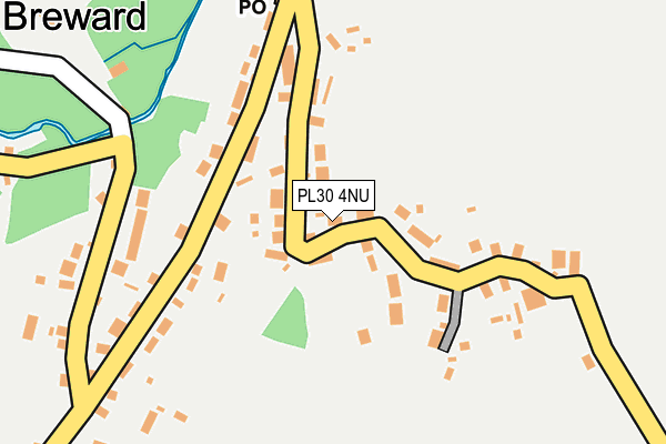 PL30 4NU map - OS OpenMap – Local (Ordnance Survey)