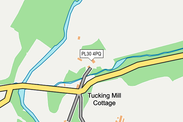 PL30 4PQ map - OS OpenMap – Local (Ordnance Survey)