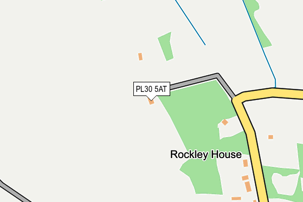 PL30 5AT map - OS OpenMap – Local (Ordnance Survey)