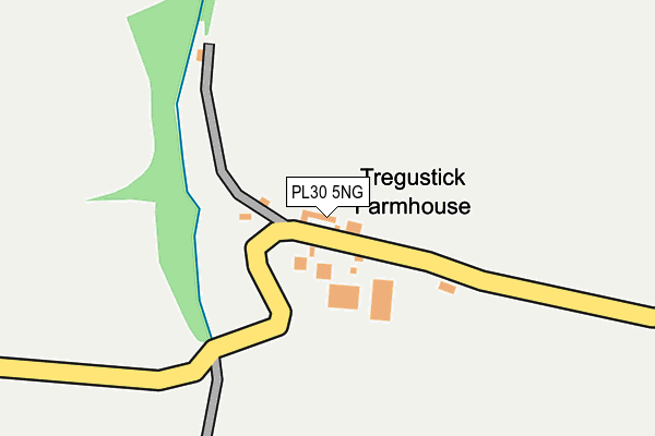 PL30 5NG map - OS OpenMap – Local (Ordnance Survey)