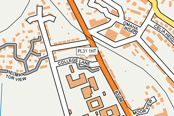 PL31 1HT map - OS OpenMap – Local (Ordnance Survey)