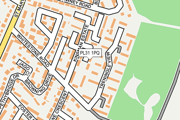 PL31 1PQ map - OS OpenMap – Local (Ordnance Survey)