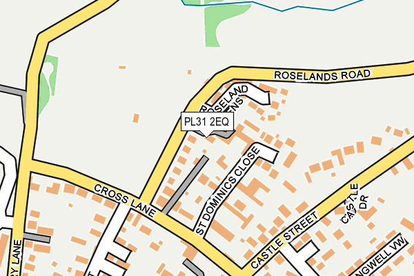 PL31 2EQ map - OS OpenMap – Local (Ordnance Survey)