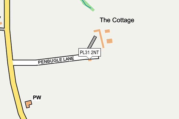 PL31 2NT map - OS OpenMap – Local (Ordnance Survey)