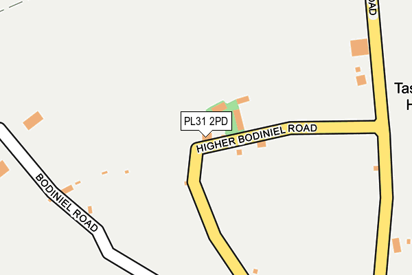 PL31 2PD map - OS OpenMap – Local (Ordnance Survey)