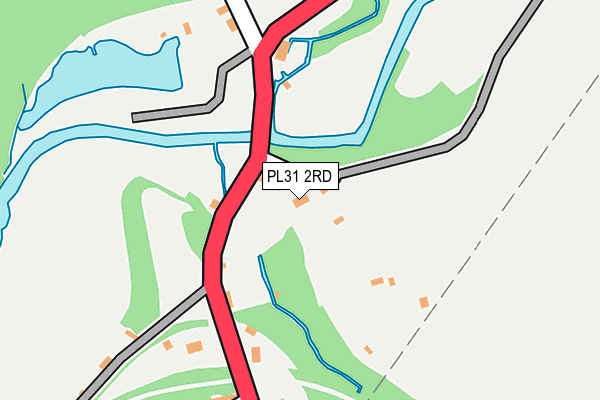 PL31 2RD map - OS OpenMap – Local (Ordnance Survey)