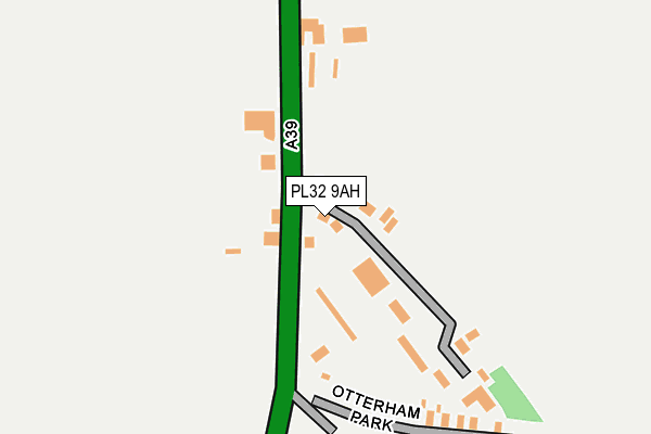 PL32 9AH map - OS OpenMap – Local (Ordnance Survey)