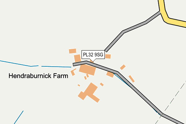 PL32 9SG map - OS OpenMap – Local (Ordnance Survey)