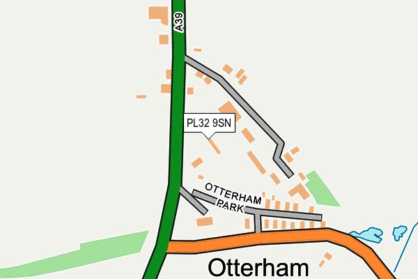 PL32 9SN map - OS OpenMap – Local (Ordnance Survey)