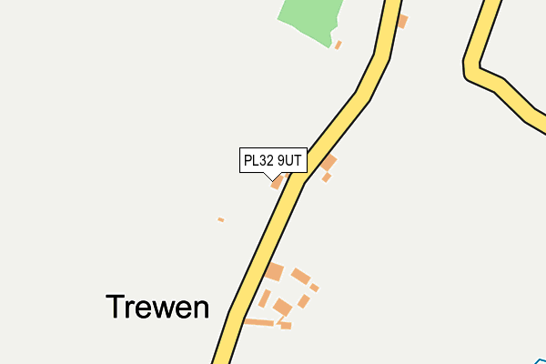 PL32 9UT map - OS OpenMap – Local (Ordnance Survey)
