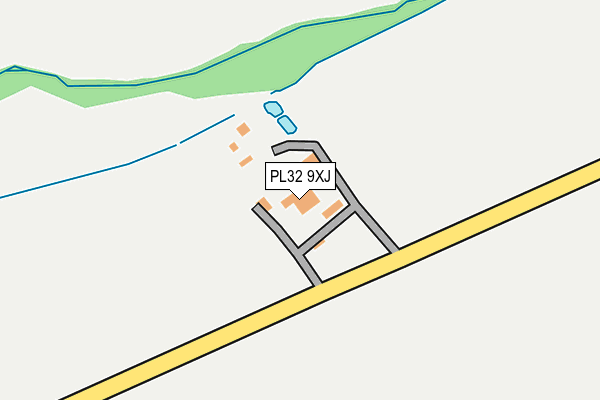 PL32 9XJ map - OS OpenMap – Local (Ordnance Survey)