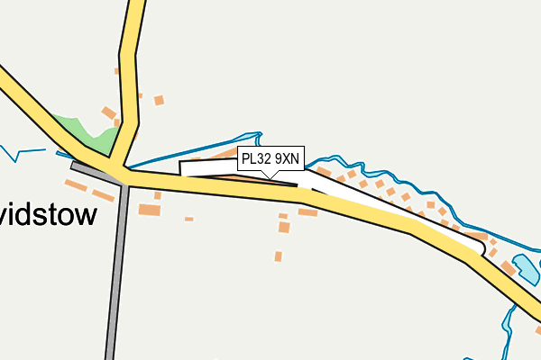 PL32 9XN map - OS OpenMap – Local (Ordnance Survey)