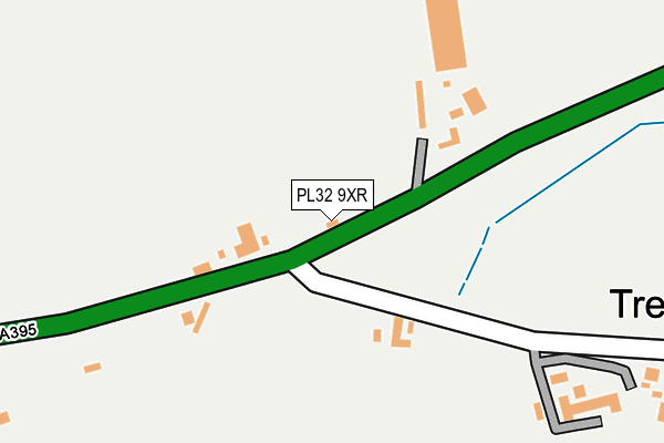 PL32 9XR map - OS OpenMap – Local (Ordnance Survey)