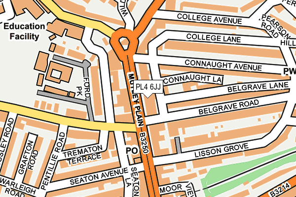 Map of THE DEFENCE PICTURE LIBRARY LIMITED at local scale