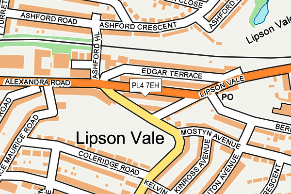 Map of ALEXREP LIMITED at local scale