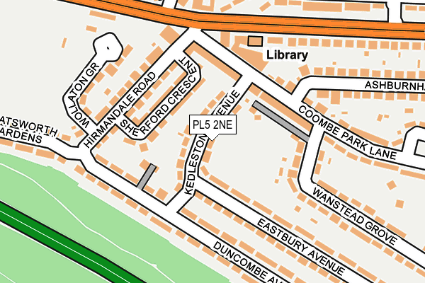 PL5 2NE map - OS OpenMap – Local (Ordnance Survey)