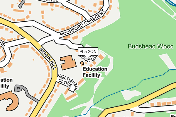 PL5 2QN map - OS OpenMap – Local (Ordnance Survey)