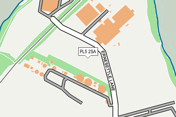 PL5 2SA map - OS OpenMap – Local (Ordnance Survey)