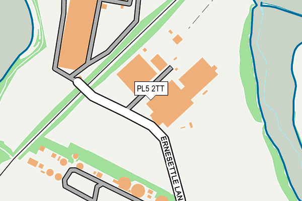 PL5 2TT map - OS OpenMap – Local (Ordnance Survey)