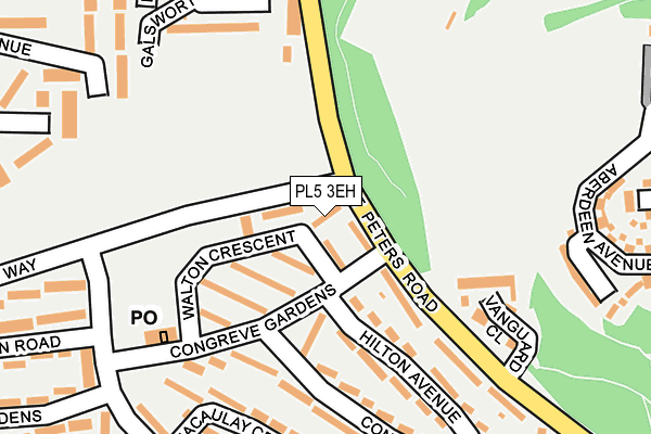 PL5 3EH map - OS OpenMap – Local (Ordnance Survey)