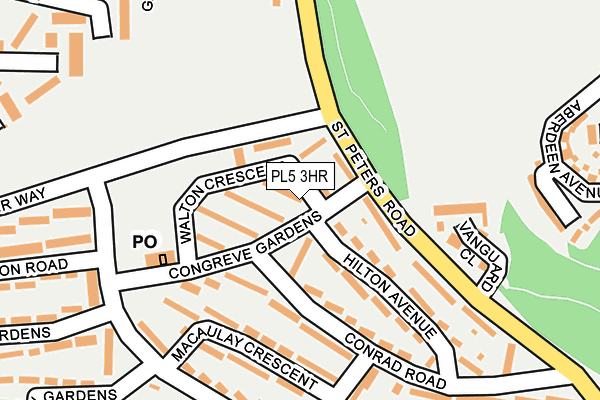 PL5 3HR map - OS OpenMap – Local (Ordnance Survey)