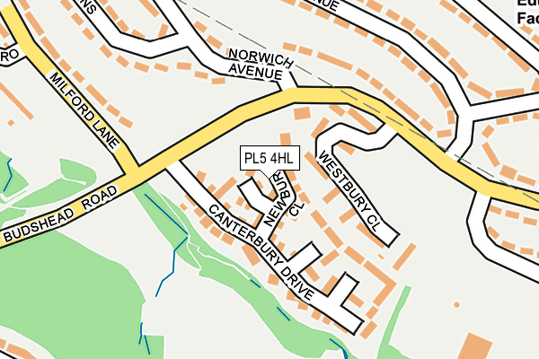 PL5 4HL map - OS OpenMap – Local (Ordnance Survey)