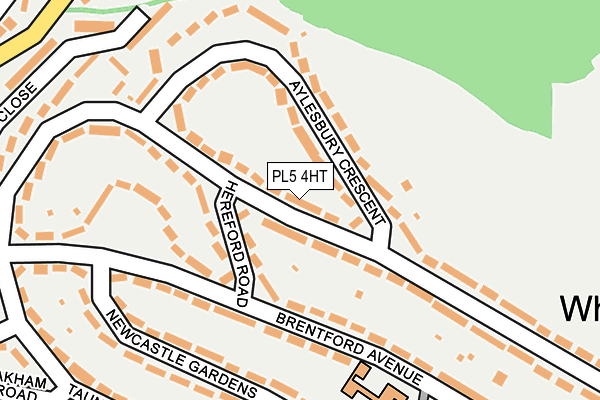 PL5 4HT map - OS OpenMap – Local (Ordnance Survey)