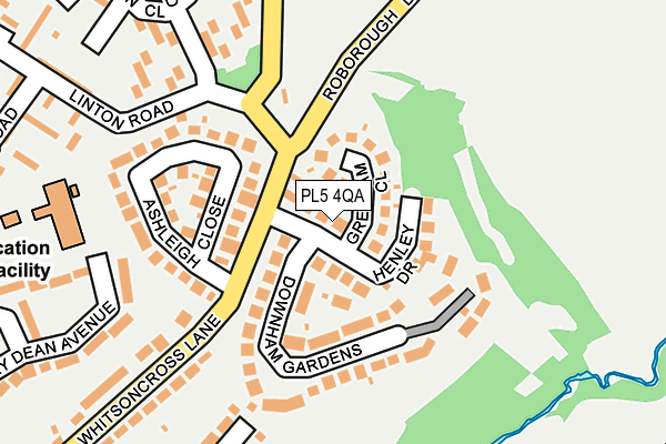 PL5 4QA map - OS OpenMap – Local (Ordnance Survey)