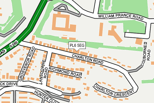 PL6 5EG map - OS OpenMap – Local (Ordnance Survey)