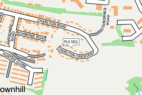 PL6 5EQ map - OS OpenMap – Local (Ordnance Survey)