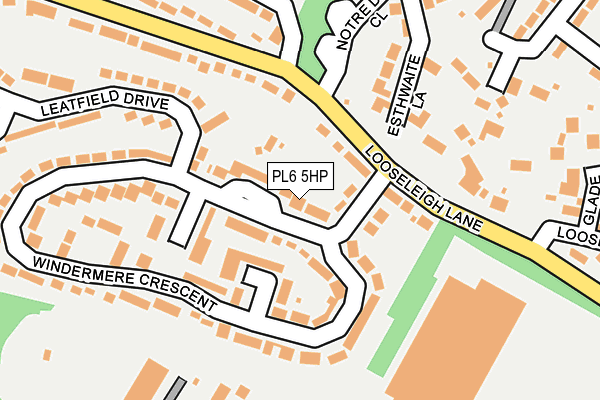 PL6 5HP map - OS OpenMap – Local (Ordnance Survey)